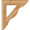 Ekena Millwork Funston Slat Rough Sawn Bracket w/ Offset Brace, Western Red Cedar, 8"W x 34"D x 38"H BKT0806X34X38FST06RWR - alternate 3